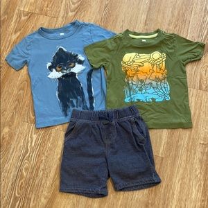 TeaCollection:Tees And Shorts,Tees(4T), Shorts(5T)